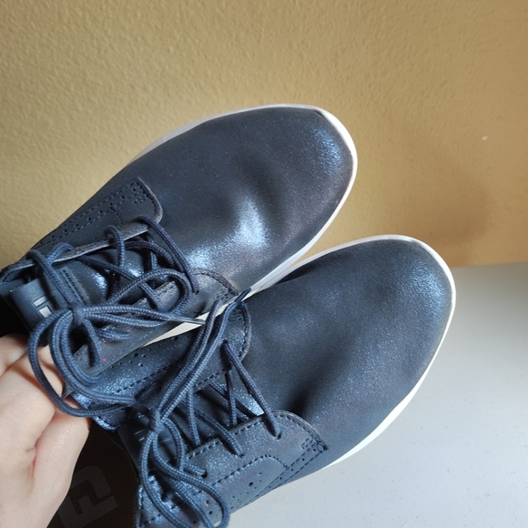 Footjoy Women's Blue Shimmer Flex LX Golf Tennis Shoes Sz 8.5 Casual Spikeless - Picture 5 of 8